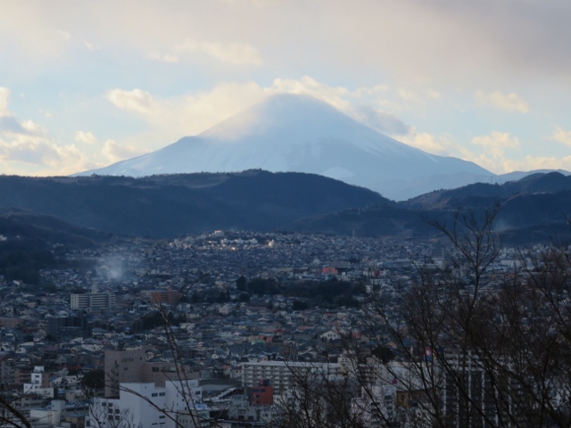 浅間山から富士山アップ（見えたことにする）