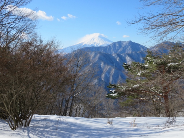 檜平からの富士山