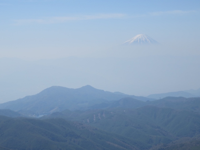 金峰山から富士山方面アップ