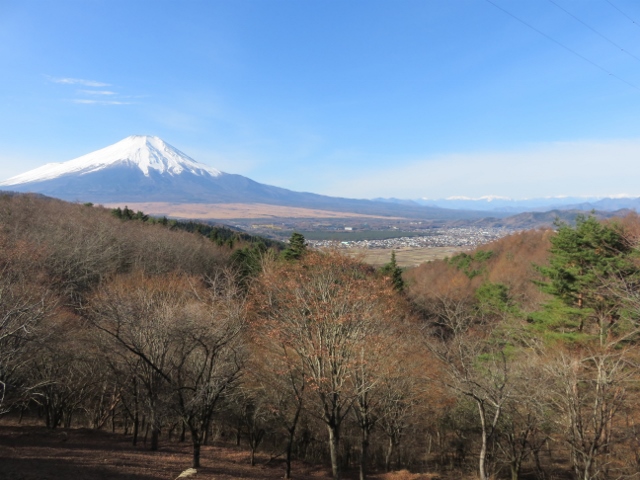 二十曲峠から富士山 (2)