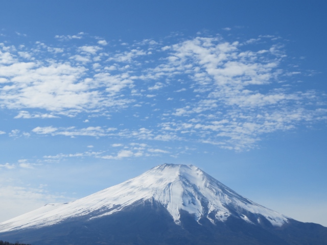 二十曲峠から富士山