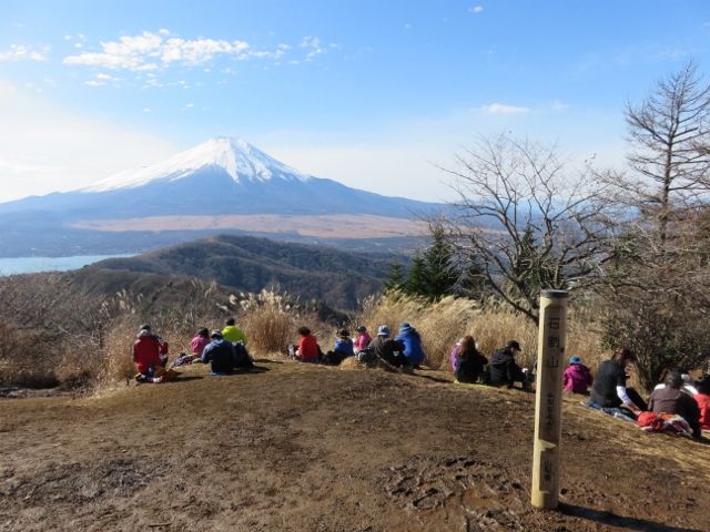石割山から富士山