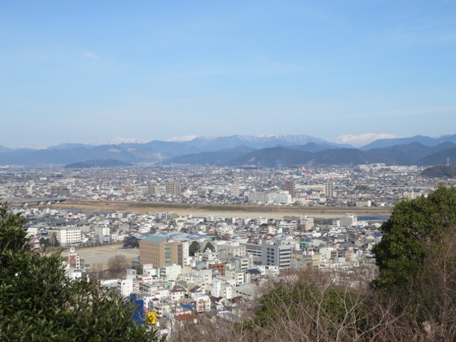 水道山展望台からの景色